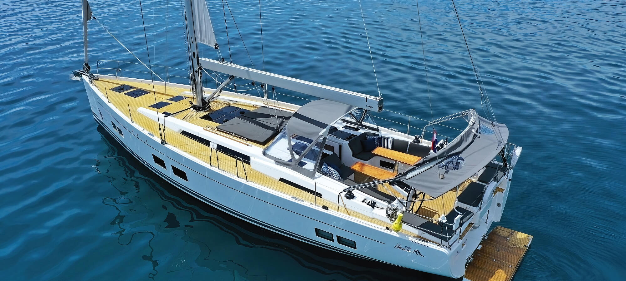 Hanse 588: Your Elegant, Dynamic, and Easy Choice for Adriatic Sailing